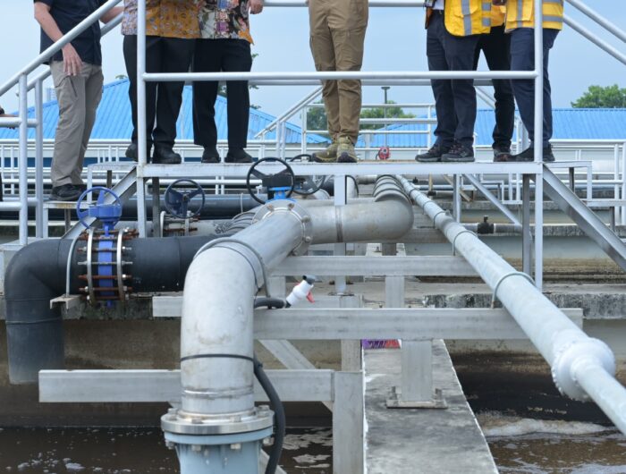 Menko AHY Tinjau IPAL Losari, Wali Kota dan Wawali Makassar Turut Damping