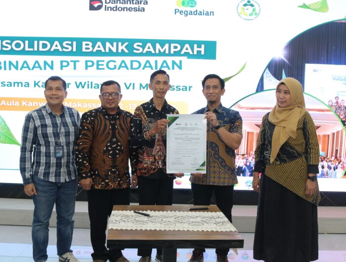 Pemkot Makassar dan Pegadaian Perkuat Konsolidasi Bank Sampah Menuju Zero Waste 2029