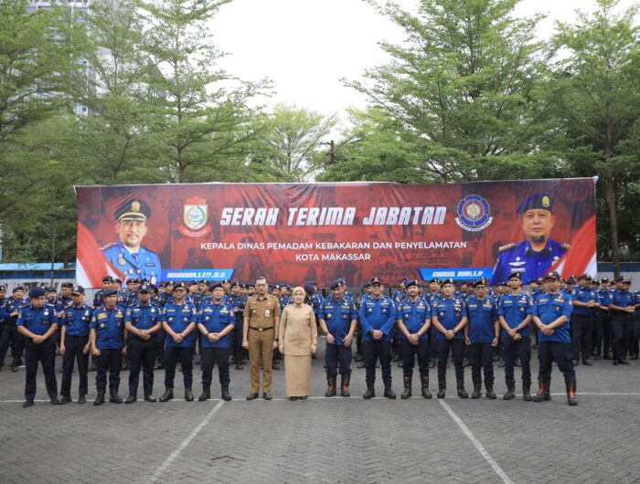 Aliyah Mustika Ilham Hadiri Sertijab Kepala Dinas Damkar Makassar