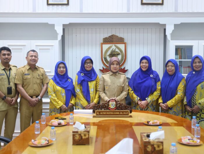 Aliyah Mustika Ilham Terima Audiensi Dian Kemala, Dukung Peringatan HUT RI dan HUT Organisasi