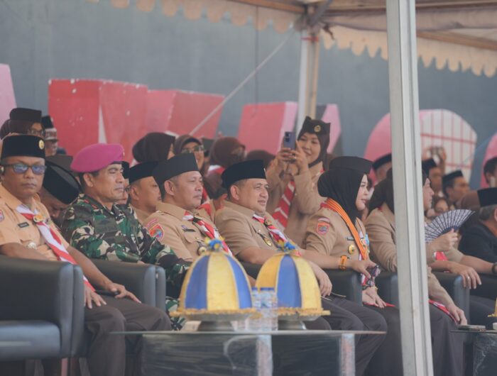 Hari Pramuka ke-64: Munafri -Aliyah Dapat Penghargaan Ketua dan Wakil MABICAB Pramuka