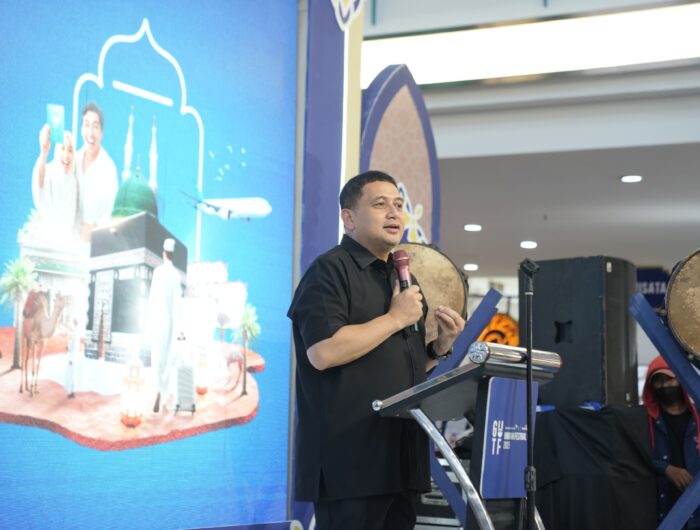 Wali Kota dan Gubernur Sulsel Resmikan Festival Umrah Garuda Indonesia di Makassar