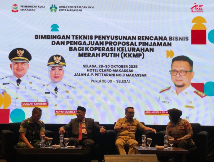 Diskop dan UKM Gelar Bimtek Penyusunan Rencana Bisnis dan Pengajuaan Proposal Pinjaman Bagi Koperasi Kelurahan Merah Putih
