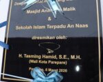 Tasming Hamid Resmikan Masjid Anas Bin Malik dan SIT An Naas, Dorong Masyarakat Makmurkan Masjid di Bulan Ramadan