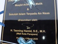 Tasming Hamid Resmikan Masjid Anas Bin Malik dan SIT An Naas, Dorong Masyarakat Makmurkan Masjid di Bulan Ramadan